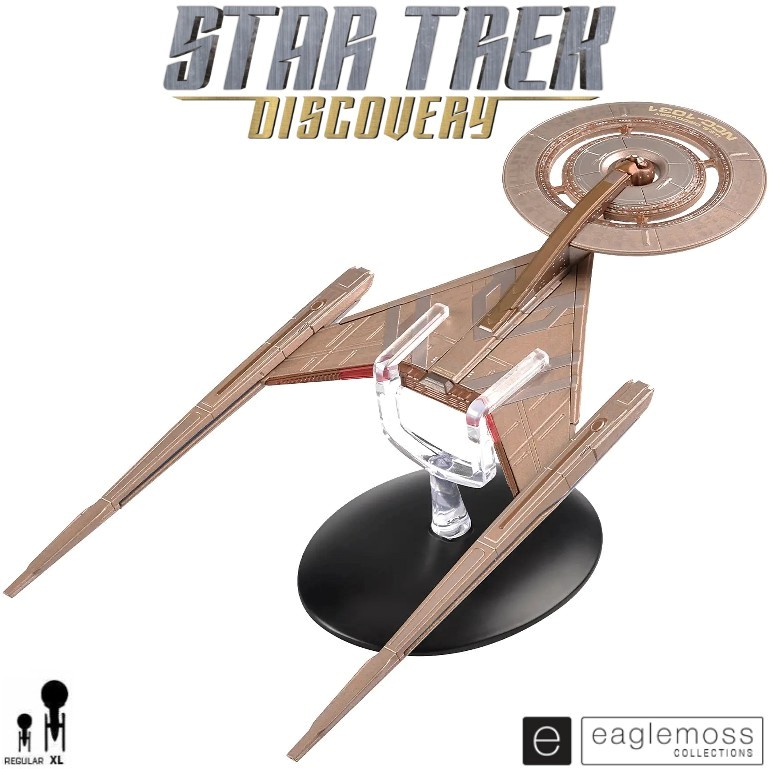 Eaglemoss Star Trek Discovery USS Discovery NCC1031 XL Ship, Razors